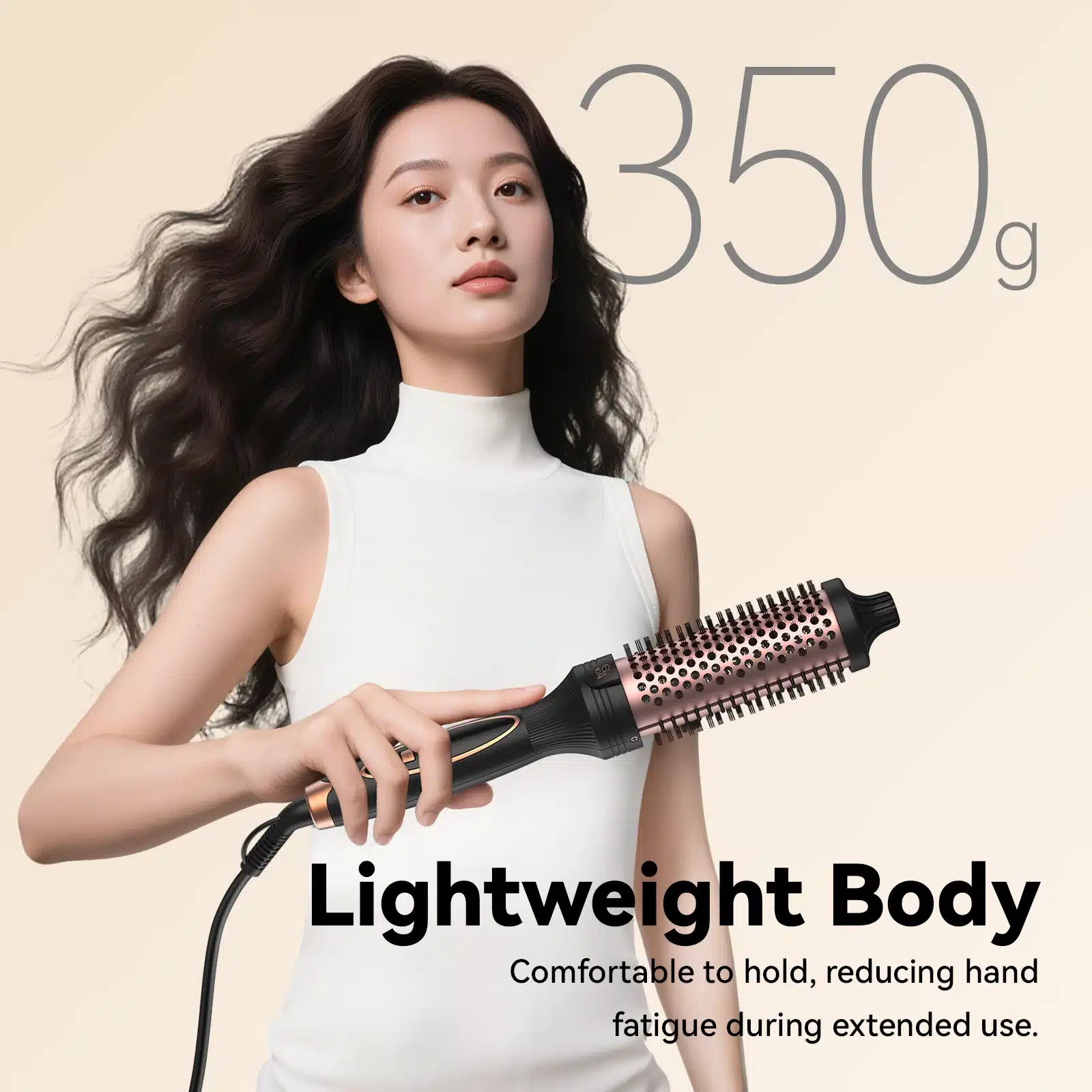 GOKOCO Escova Modeladora de Cabelo Bivolt | Efeito Salão em Minutos
