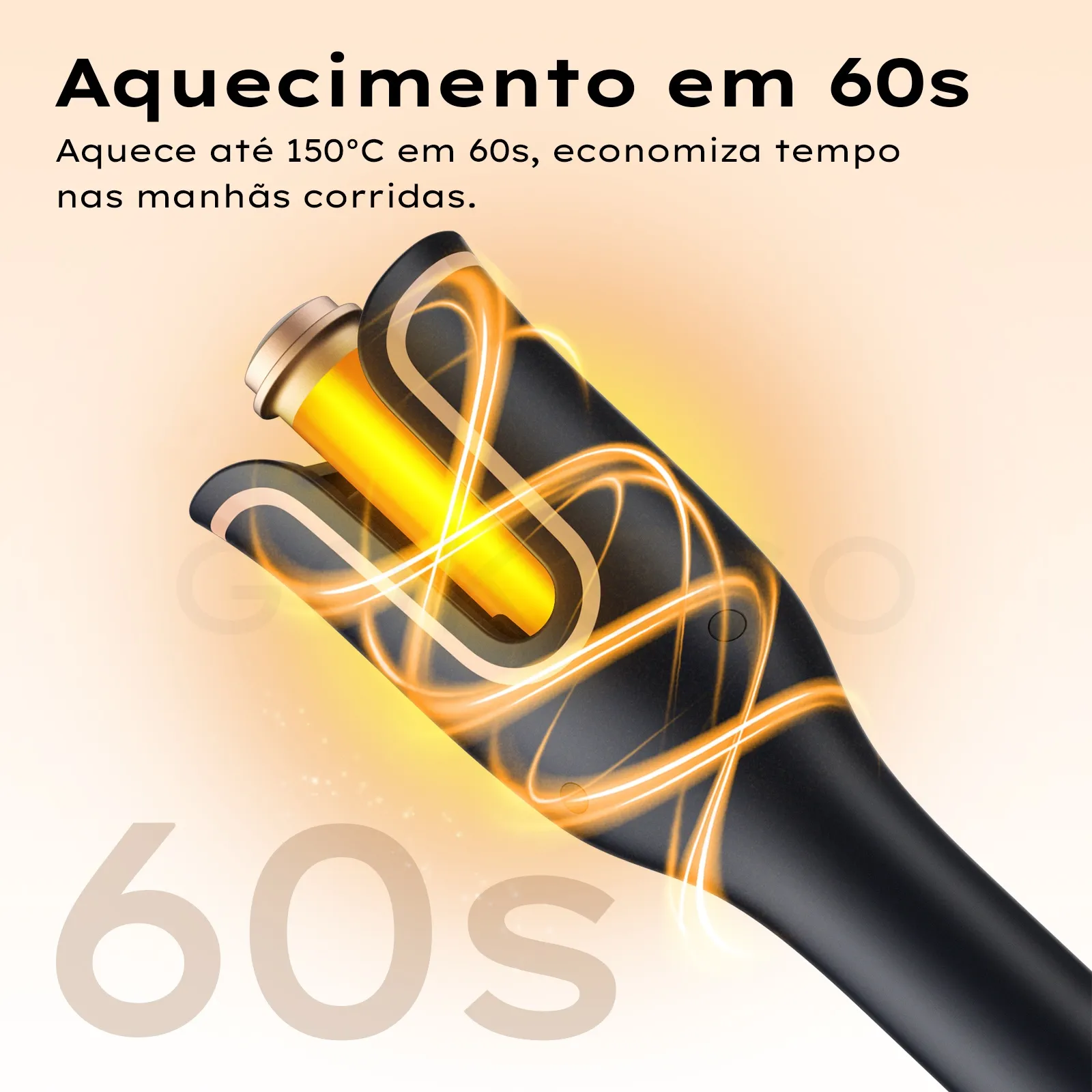 GOKOCO Modelador Automático de Cachos Bivolt | Cachos Duradouros em Minutos