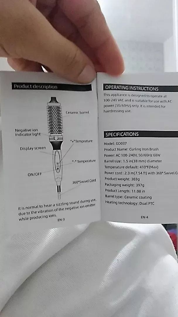 Foto da avaliação